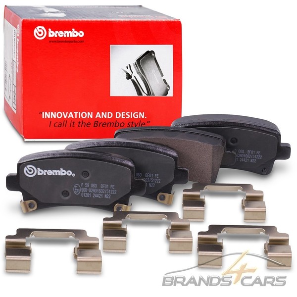 Brembo BremsbelÄGe Satz Hinten FÜR Opel Insignia A Saab 9-5 Chevrolet Malibu-image