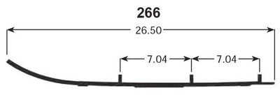 SPI Slasher Six60 Runners for 2003-2004 Polaris 800 PRO X Snowmobile