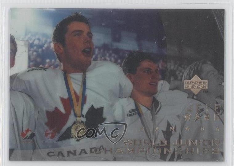 1996-97 Upper Deck Ice Jeff Ware #131 0i5