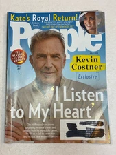 People Magazine July 1, 2024 Kevin Costner Princess Kate Diane von Furstenberg
