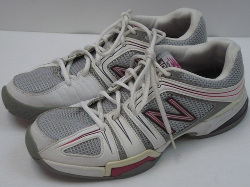 New Balance 1005 Women's Size 9.5 Gray/White/Red Tennis Walking Shoes 8156 - Picture 3 of 7