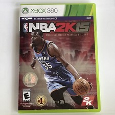 NBA 2K15 (Microsoft Xbox 360, 2014) CIB Complete Kevin Durant Lebron James