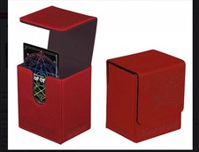 Case Of 6. MTG Ultra Pro Force of Will - RED Flip Deck Box 6 BAXS CASE FACTORY