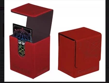 Case Of 6. MTG Ultra Pro Force of Will - RED  Flip Deck Box 6 BAXS CASE FACTORY
