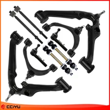 For Chevy Silverado 1500 Tahoe GMC Front Upper & Lower Control Arm Tie Rod End