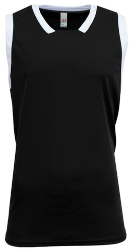 A4 NB2505 Youth Sprint Single Ply Basketball Jersey - Picture 3 of 9