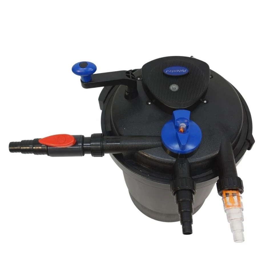 AquaOne CPF 10000 Bio Druckteichfilter 12000l Teichfilter mit 11 Watt UVC Klärer - Bild 3 von 4