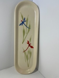 Emerson Creek Handmade Ceramic Spoonrest Jewelry Tray Catch-All 10 x 3