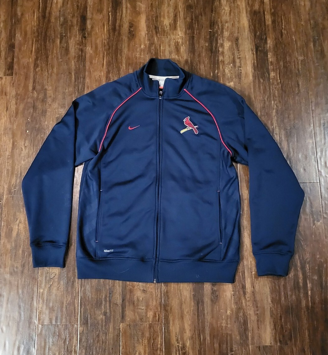 MLB Nike St. Cardinals ネイビー ジャケット Mサイズ MLB Nike St. Cardinals ネイビー ジャケット Mサイズ