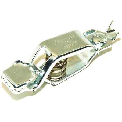 5pc MUELLER ELECTRIC CO BU-25 Crocodile Clip Zinc-Plated Steel Contact 40A Natu