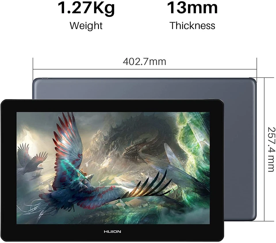 HUION KAMVAS PRO 16 Plus 4K UHD Graphics Drawing Tablet - Image 2 of 4