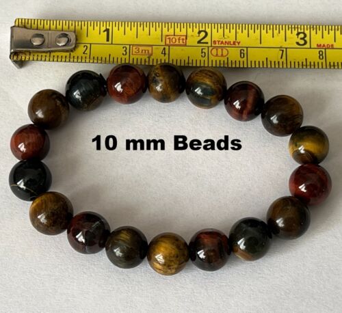 Bracelet Tiger Eye Bangle For Men Women UK Seller - Picture 10 of 18