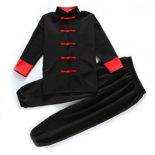Children Kung Fu Uniform Chinese Clothing Wushu Costume Set Tai Chi Stage Outfit - Picture 7 of 28