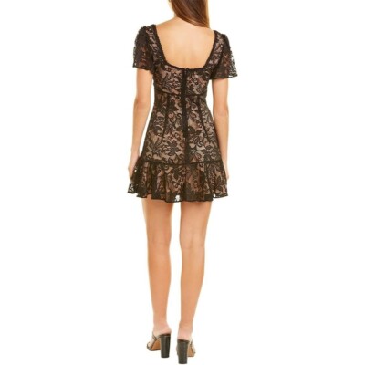 So Smitten Lace Dress, Black-Nude / S by ASTR the Label So Smitten Lace Dress, Black-Nude / S by ASTR the Label