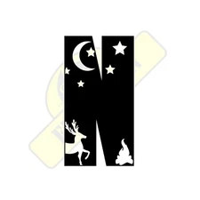 CARAVAN MOTORHOME CAMPING  LETTERS / NUMBERS  DECALS