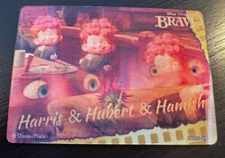 2023 CARD FUN DISNEY PIXAR OSCARS HONORS BRAVE HARRIS HUBERT HAMISH 3D PHANTOM