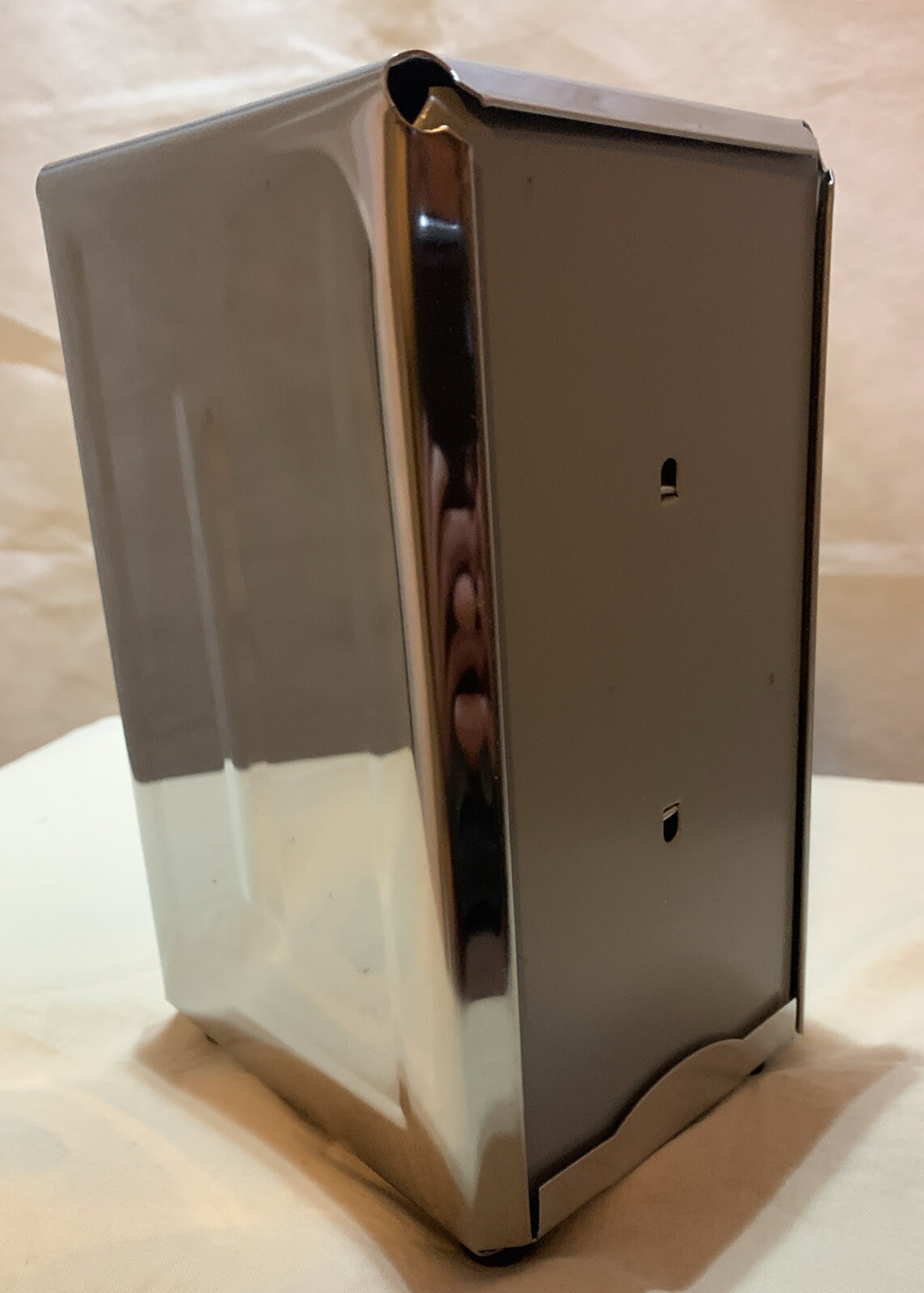 Napkin Dispensers Four (4) Stainless Steel Tall Fold RESTAURANT FOOD TRUCK