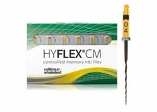 Coltene HyFlex CM 04/30 25mm Controlled Memory Rotary Files 