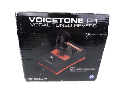 TC Helicon Voicetone R1 Vocal Tuned Reverb Vocal Effects Pedal P-24183