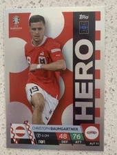 MATCH ATTAX UEFA EURO 24: Christoph Baumgartner/ Hero #AUT 11