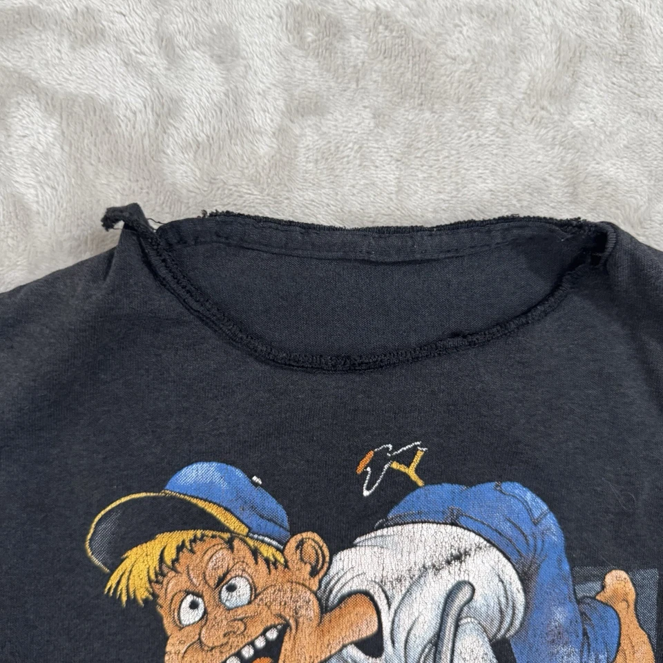 Camiseta vintage 1992 3D emblema camioneros solo '¡Aquí viene el problema!' niños talla 3T Foto 3 de 4