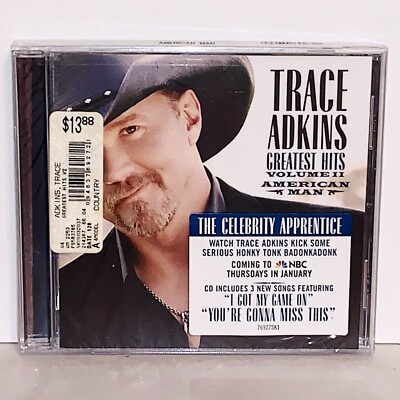 Factory Sealed American Man: Greatest Hits, Vol. 2 by Trace Adkins CD