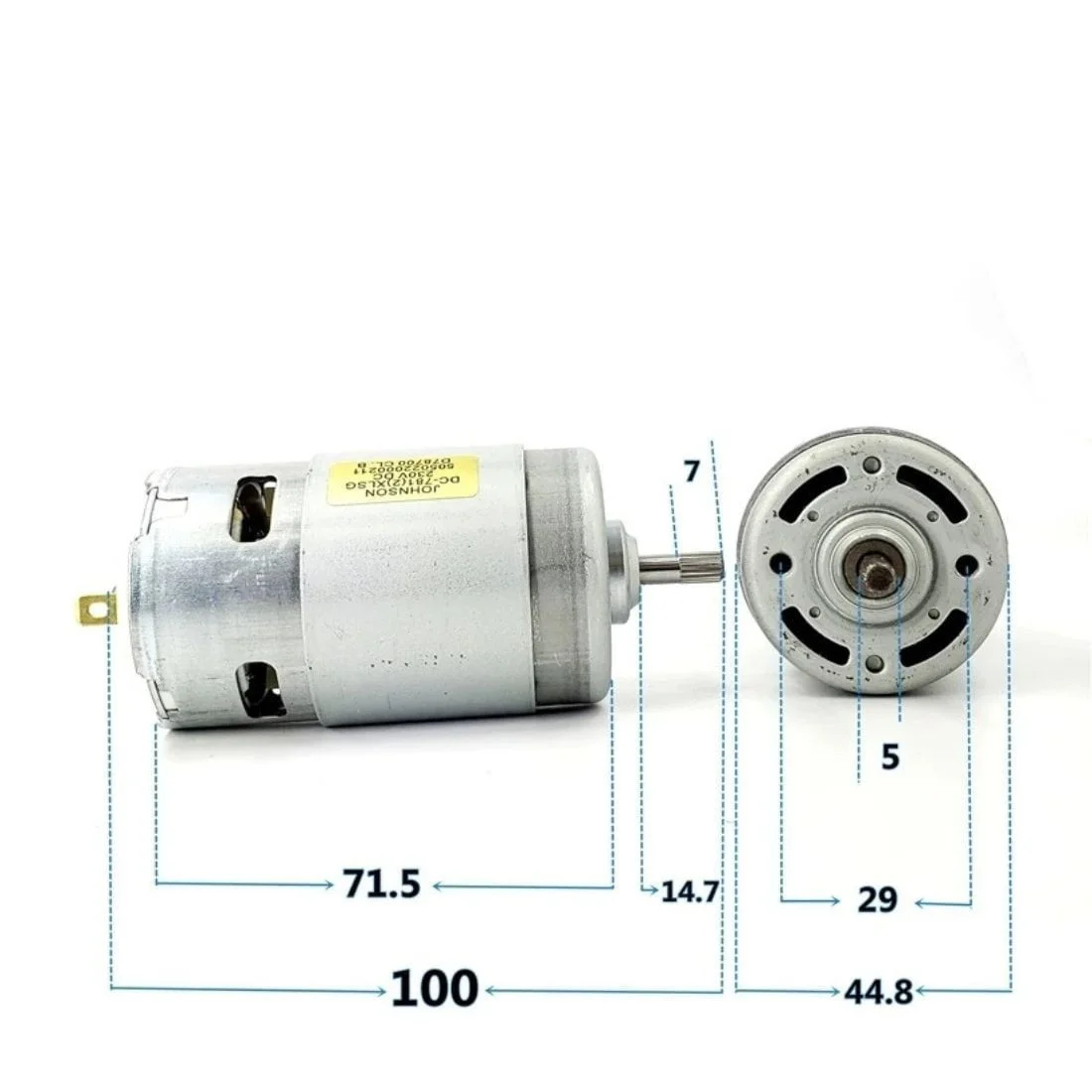 Johnson DC781(2)XLSG DC230V High Power Large Torque DC Brush