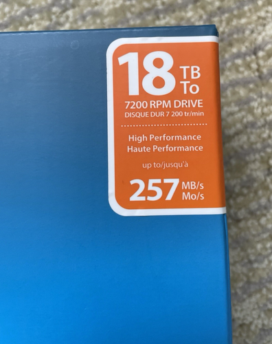 SEALED G-Technology 18TB External Hard Drive USB 3/2.0 Mac/Windows 257 MB/s G1 - Afbeelding 9 van 12
