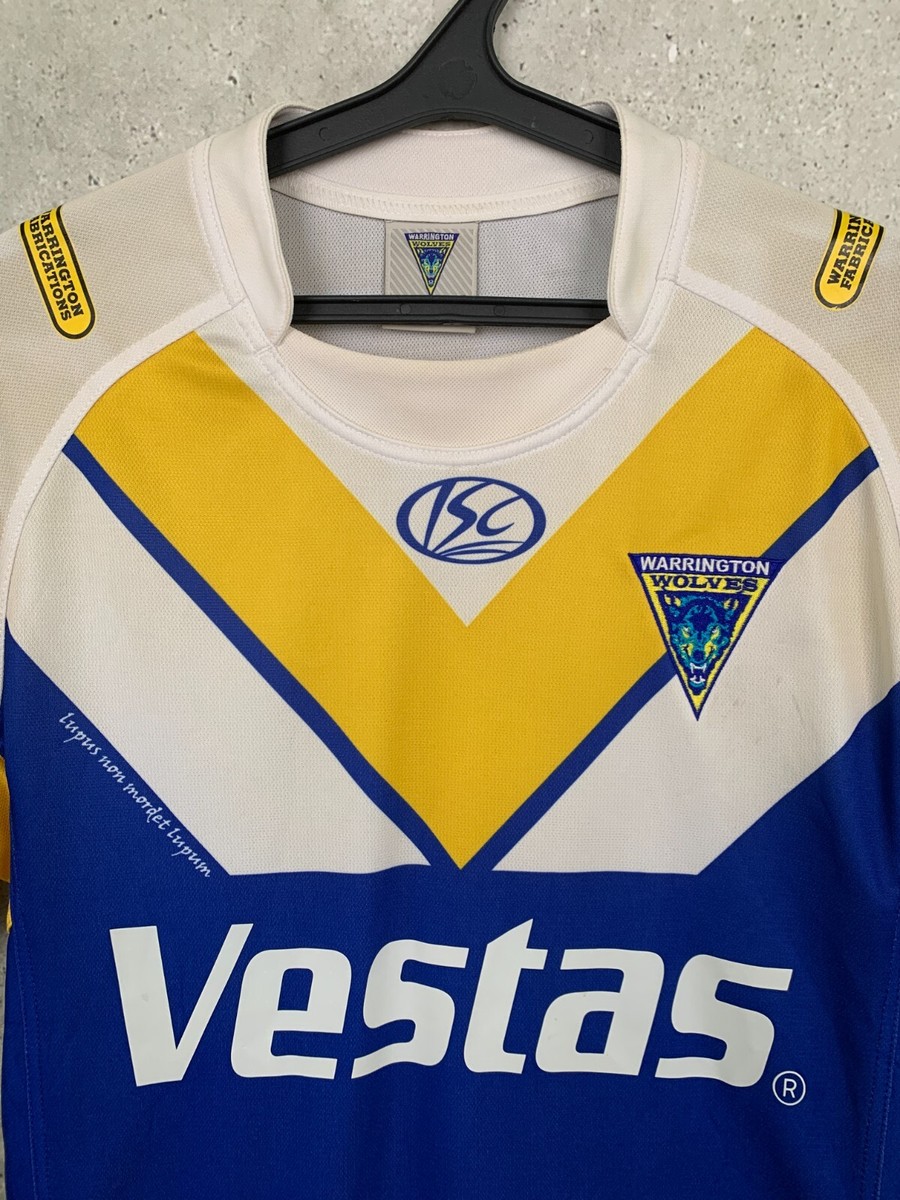 Maillot Warrington Wolves Rugby League 2013 Medium ISC Maillot Warrington Wolves Rugby League 2013 Medium ISC