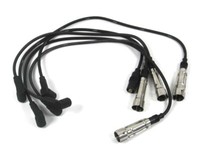 VW Bus T2 T3 ZüNdkabelsatz Schwarz 1.9 2.1 WBX Wasserboxer DJ MV DG DF