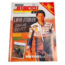 Australian Motorcycle News Vol 39 No 5 August 1989 Vintage Motorbike Magazine