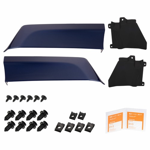 2015-2021 STI WRX GENUINE SUBARU AERO SPLASH GUARDS REAR ALL COLORS OEM Set of 2 - Picture 2 of 3