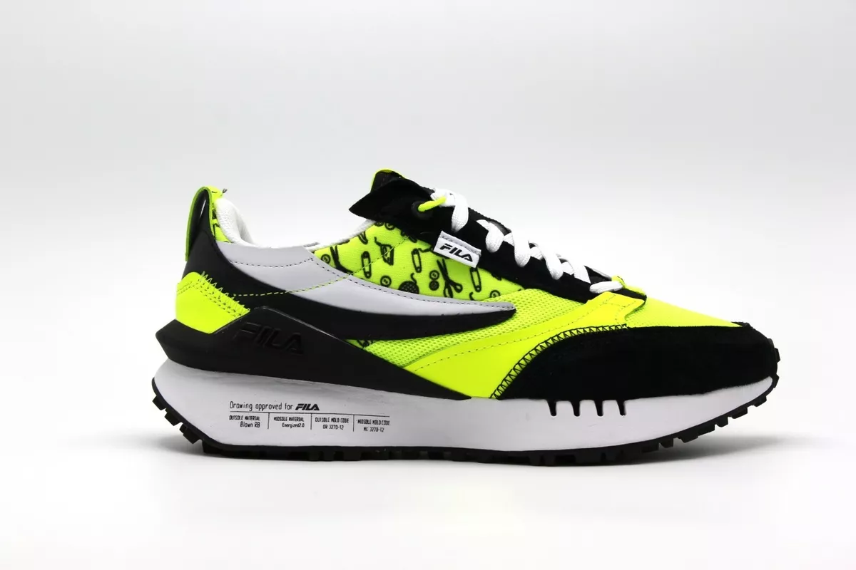 Fila lime sales green shoes