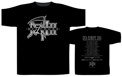 Death DTA Europe 2013 T-Shirt Gr.XL Deicide Possessed Entombed Cancer Bloodbath