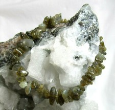 LABRADORIT  Edelstein-Armband    SPLITTERARMBAND ca. 18cm