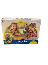 Brand NEW Learning Resources 9pc Kids Fun Pretend Play Camping Toy Set, Ages 3 