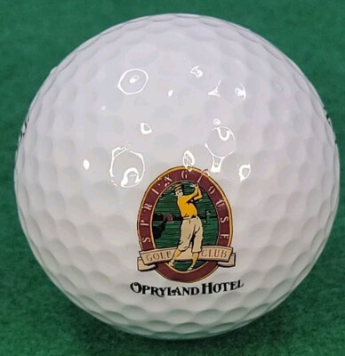 Springhouse Golf Club Logo Golf Ball ~ Opryland Hotel ~ Grand Ole Opry Golf Ball