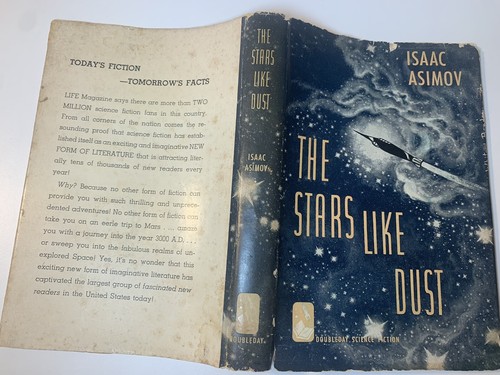 THE STARS LIKE DUST by ISAAC ASIMOV --- HB DJ 1951 - Picture 20 of 21