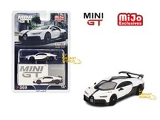 1:64 Mini GT #569 Bugatti Chiron Pur Sport White mgt00569