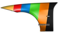 Parafango SINISTRO per BMW Serie 3 E90 E91 anno 04-12 NUOVO verniciato 430 OXFORDGRUEN MET.