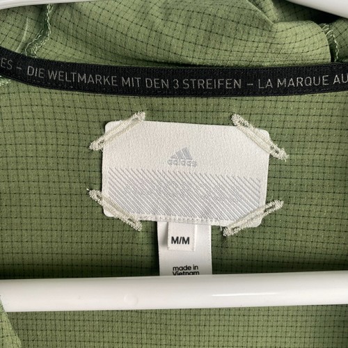 Pullover de golf Adidas Golf Adicross media cremallera anorak talla M verde natural HB6429 - Imagen 9 de 9