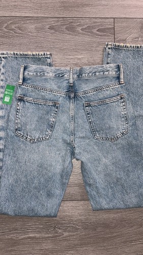 Gap Boys Jeans Size 16 Slim 90s Original Straight Light Wash New W/Tags - Picture 2 of 8