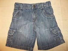 WRANGLER HERO Blue Denim CARGO SHORTS Boys Size 5