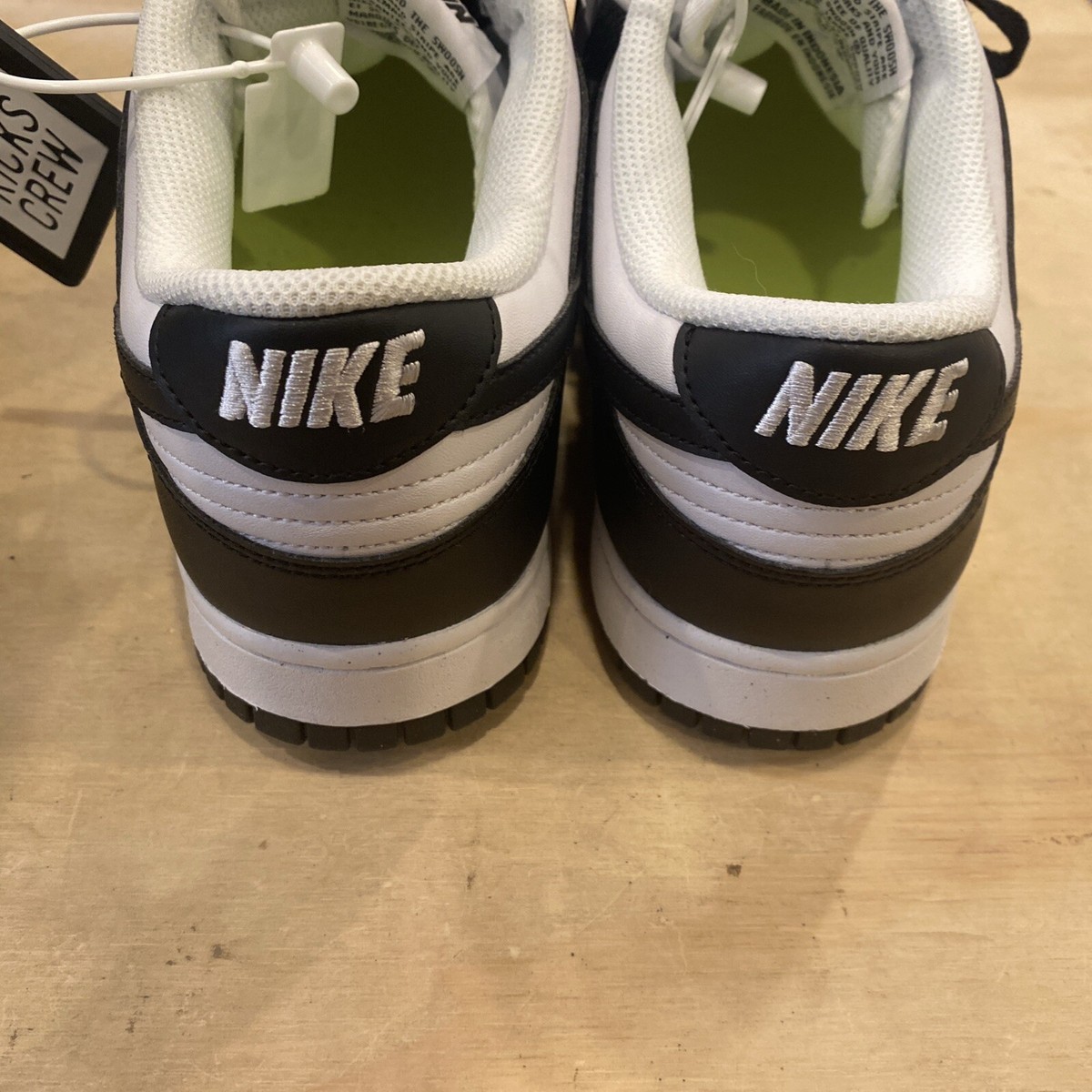 1132) Nike Dunk Low Next Nature White/Black DD1873-102 Women's