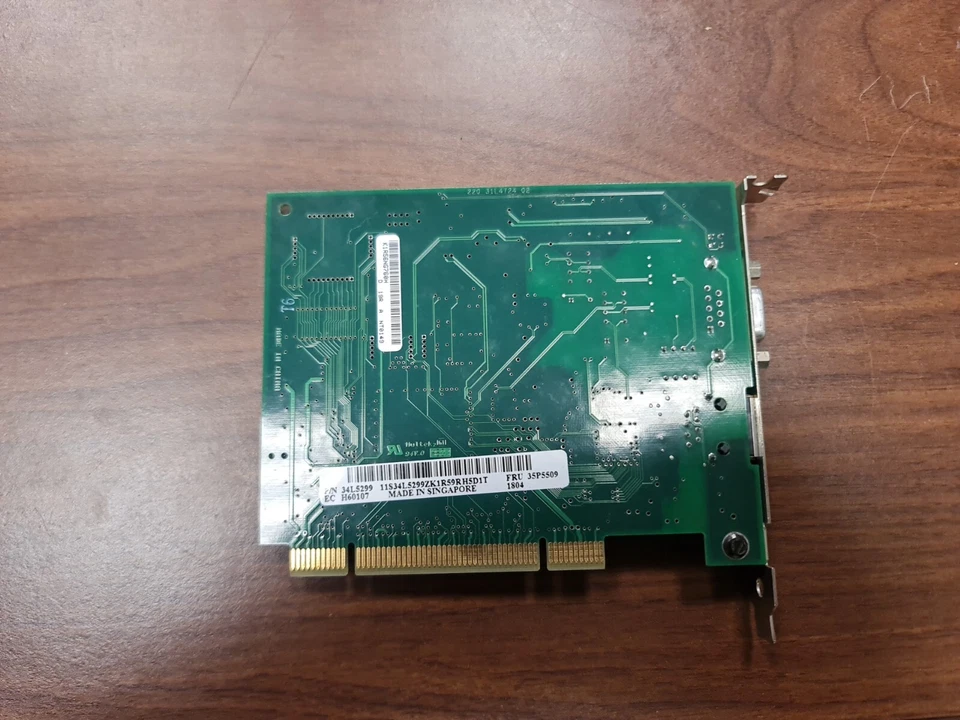 IBM High Speed 100 16 4 Token Anello Gestione Adattatore PCI 34L5299 - Immagine 3 di 3