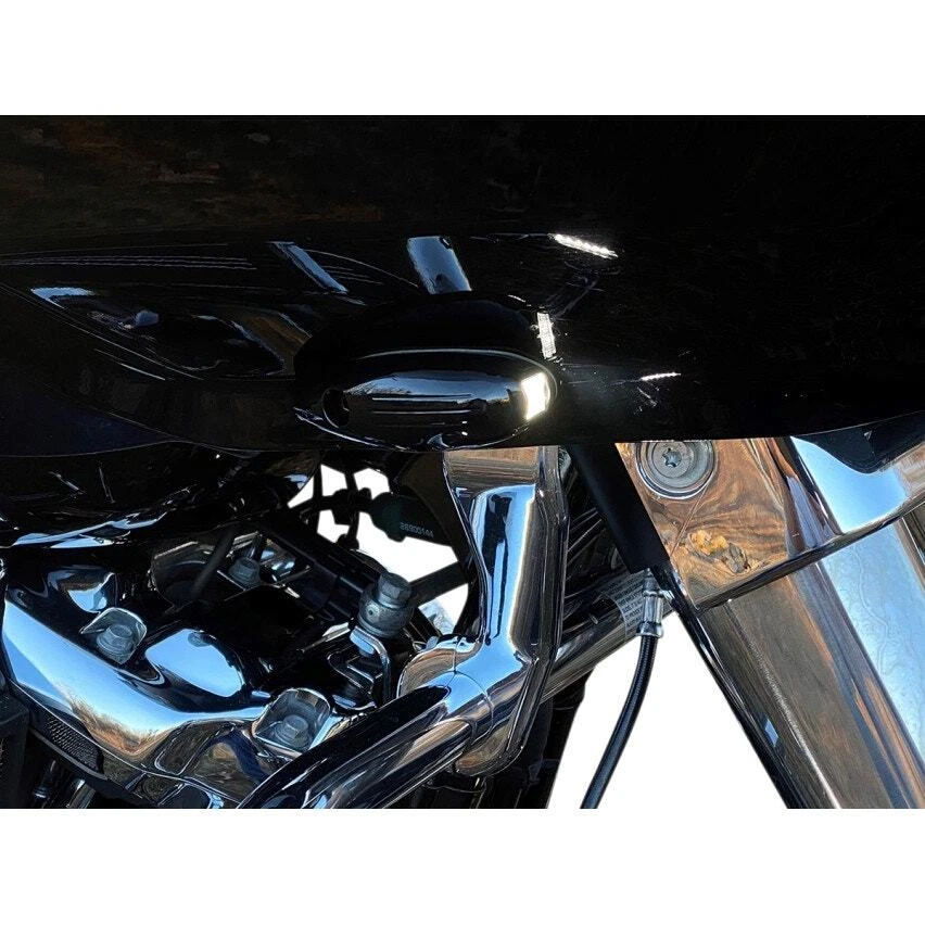 Custom Dynamics PB-RG-TS-15-B Gloss Black ProBEAM Turn Signals Harley FLTR 15-23 - Image 3 of 4