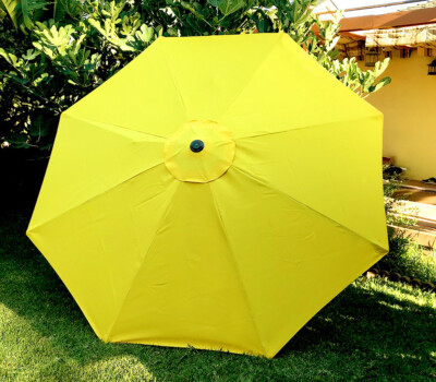 ebay patio umbrella replacement Patio Umbrella Canopy Top Cover Replacement YELLOW COLOR Fit 9Ft 8-rib  Umbrella