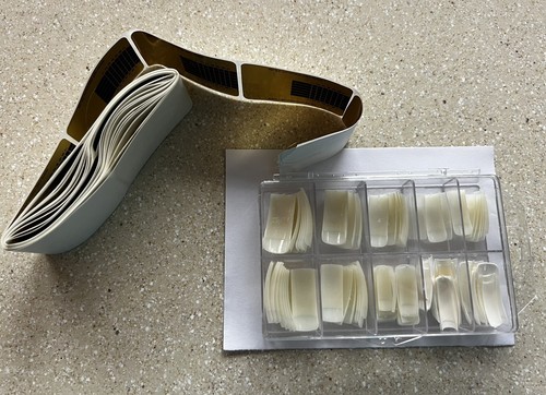 Jolifin Carbon SET -10tlg: 2 Dual-Coat Klar + 6 Carbon Gels, Schablonen, Tipbox - Bild 3 von 4