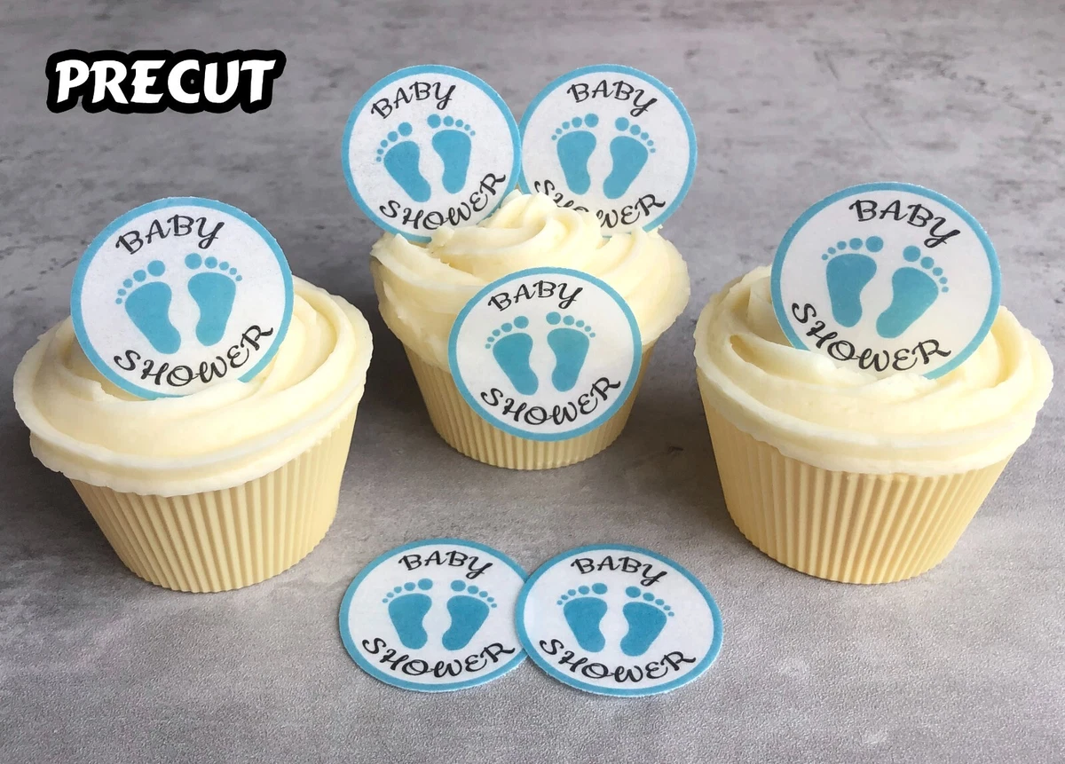 Edible baby feet 2025 for cupcakes