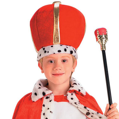 Forum Novelties Royal King Costume For Kids - Complete Set With Cape, Shirt, Pants, Boots & Crown